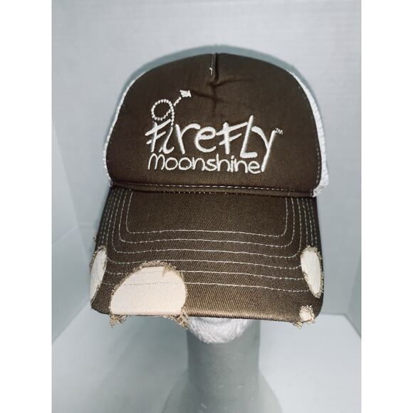 Firefly Moonshine Hat Cap Snapback Brown Trucker Drinking One Size Adj Unworn - Picture 1 of 9